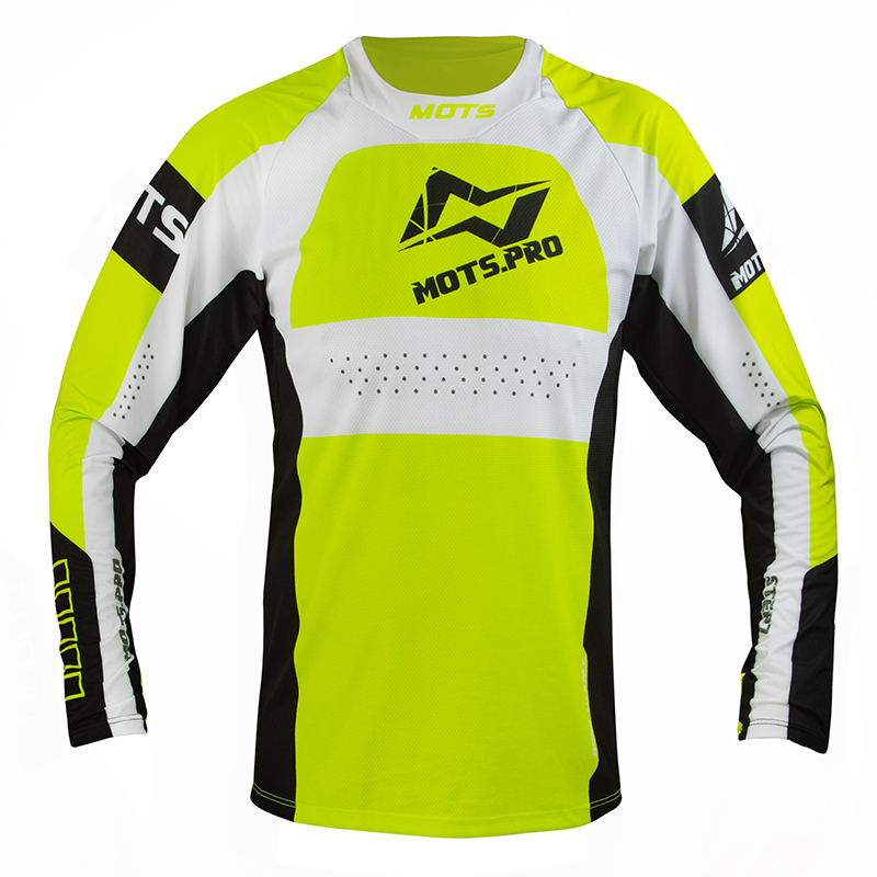 Bild von Trial Jersey Mots Step 7 gelb/fluo Modell 2024